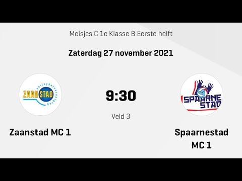 VV Zaanstad MC1 vs. VC Spaarnestad MC1