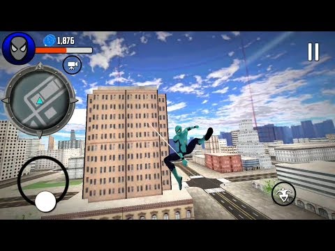Flying Spider Superhero - Power Spider Crime City Rescue | Best Android GamePlay