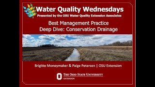 Water Quality Wednesday: Best Management Practice Deep Dive - Conservation Management