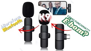 Como funciona os Microfones sem Fio da Átomo K9
