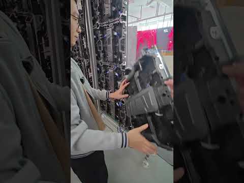 New EA500C6 rental LED screen. #ledvideowall #leddisplay #ledscreen #ledscreendisplay #eagerled