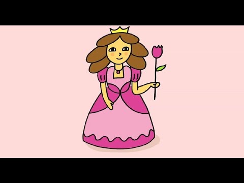 comment dessiner princesse disney