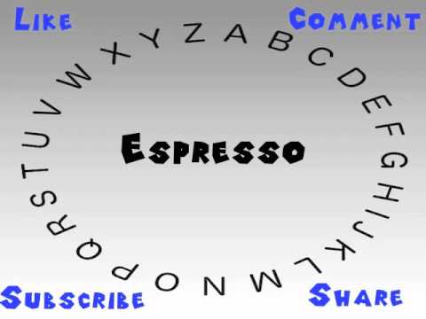 How to Say or Pronounce Espresso