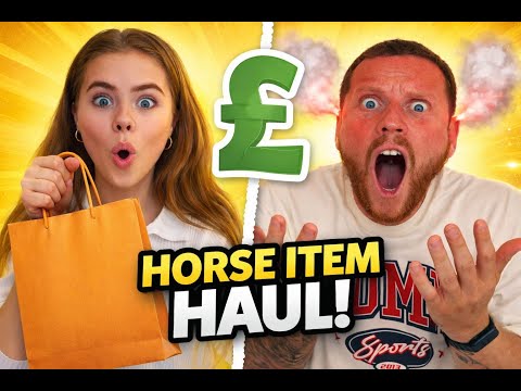 Behzinga vs my horse shopping haul!