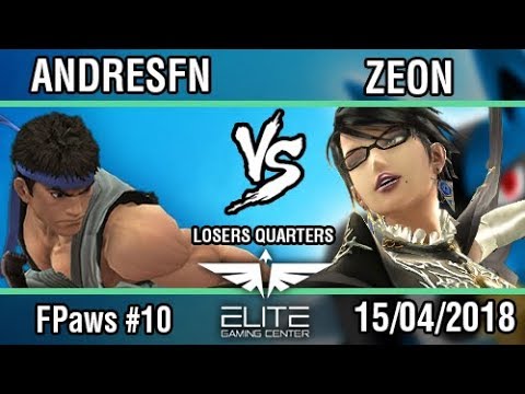 [Force Paw Sundays #10] AndresFn (Ryu) vs Zeon (Bayonetta) Losers Quarters