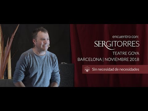 SERGI TORRES - TEATRE GOYA - "Sin necesidad de necesidades" Noviembre 2018
