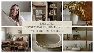 FALL 2023 DECORATING INSPIRATION | MAGNOLIA + AFLORAL SHOP WITH ME | FALL DECOR HAUL