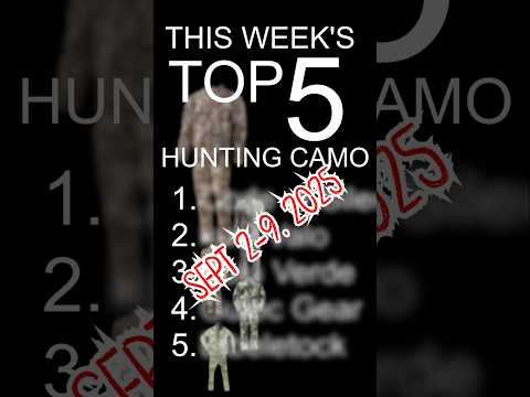 Top 5 Most Compared Camo Patterns This Week (Sept 2-9, 2025)