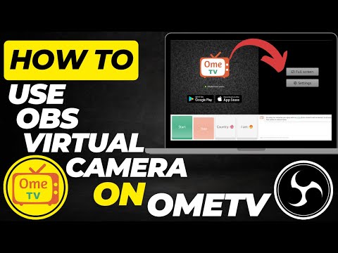How To Use OBS Virtual Camera on OmeTV | Full Step-by-Step Guide 2025