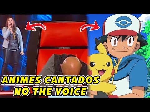 5 VEZES EM QUE TEMAS DE ANIMES FORAM CANTADOS NO THE VOICE!