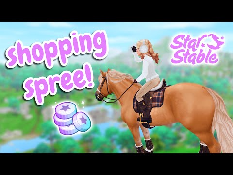 Buying the NEW Black Forest Horse on Star Stable!
