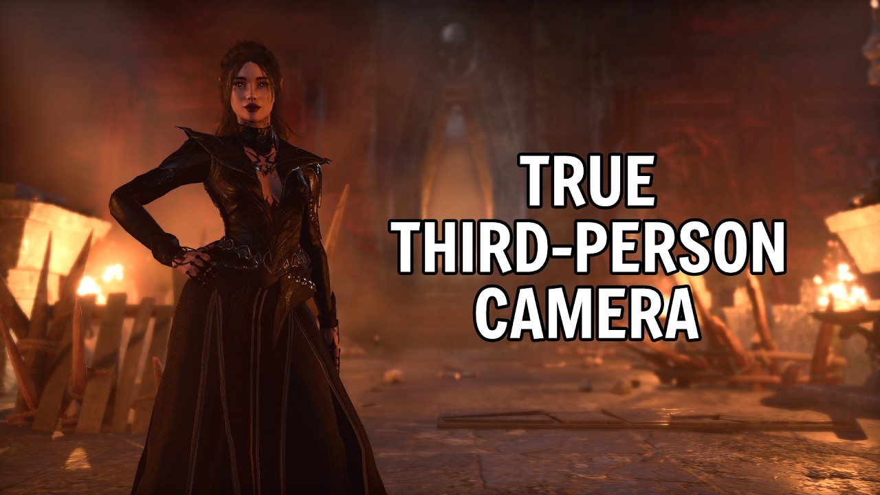 BG3 - True Third-Person Camera - Showcase - YouTube