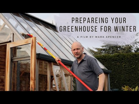 Preparing The Greenhouse for Winter