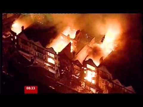 London Riots 2011 London on Fire