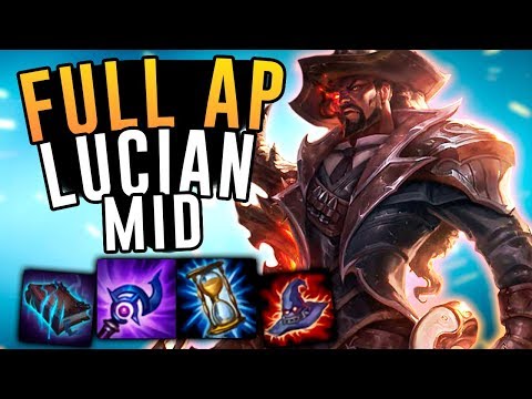 FULL AP LUCIAN'S W HAS BROKEN DAMAGE!! - AP Lucian Mid - Off Meta Monday - League of Legends