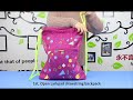 Adjust The Strings Of Drawstring Backpack To Be Comfortable