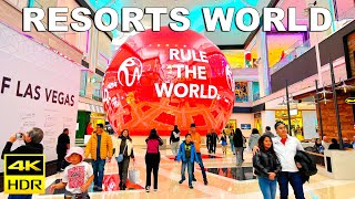 RESORTS WORLD Las Vegas Walk | December 26, 2023