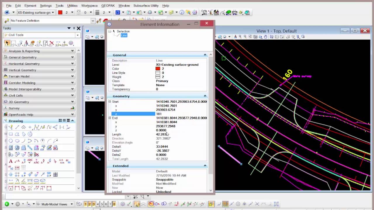 Create 3D Elements in Microstation