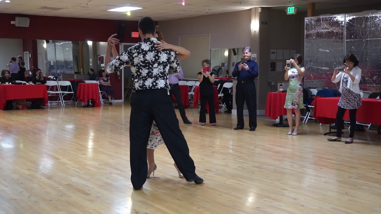 Maxi Copello & Raquel Makow Tango Workshop Demo 2018 April 20