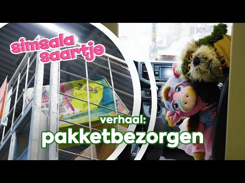 PAKKET BEZORGEN 📦🚐 | SIMSALA SAARTJE 🐽 | Educatieve Kleutertelevisie | Post