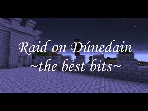 A raid on Dúnedain - LOTR Mod Minecraft Server