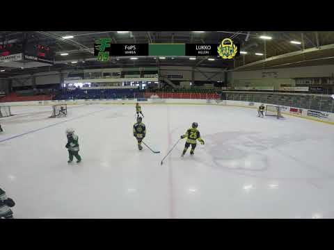 25.3.2018 Harjoitusottelu F2 • FoPS Vihreä -  Lukko Killeri