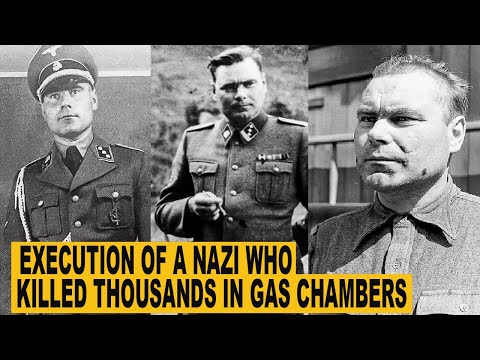 Execution of Josef Kramer the Belsen Beast who Sent Thousands to the Gas Chambers