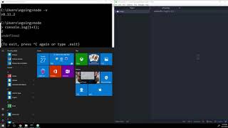 Nodejs - 3.1.설치 (Windows)