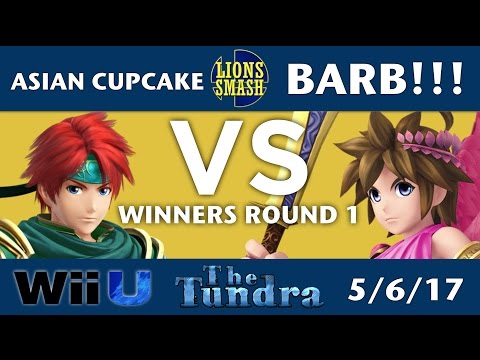 The Tundra #6 - Asian (Roy) vs BARB!!! (Pit) - Smash 4 Tournament - Winners Round 1