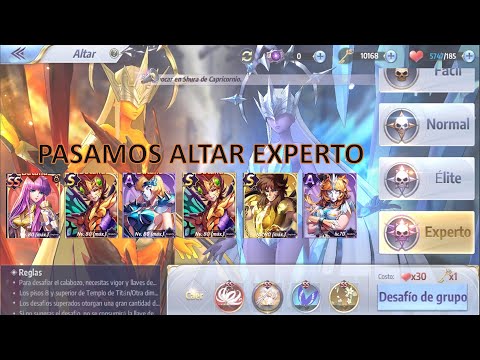 🔱ALTAR EXPERTO🔱 - Asi la pasamos - Saint Seiya Awakening