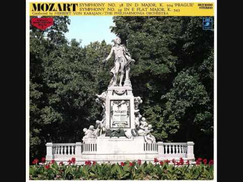 カラヤン指揮 モーツァルト作曲 交響曲第39番変ホ長調K.543 全楽章