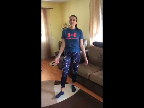 Campioană mondială  la handbal ne provoacă să facem sport acasă!