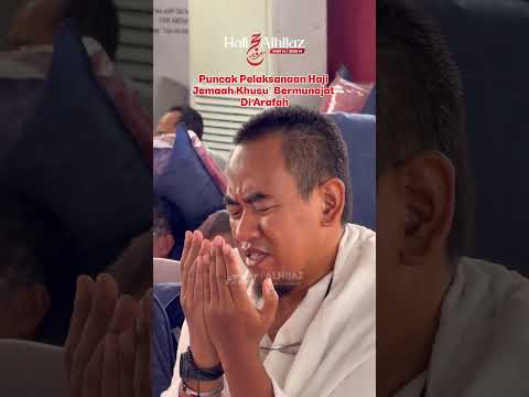 Menggetarkan Hati! Momen Sakral Jemaah Haji Khusus Al-Hijaz Bermunajat di Arafah 🤲😭