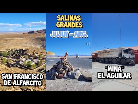 Visitamos "Alfarcito, Salinas Grandes y Mina El Aguilar." Algunos datos relevantes de estos lugares