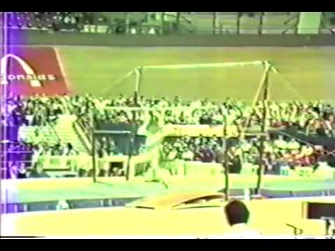 2nd T ROM Daniela Silivas UB   1985 World Gymnastics Championships 9 125