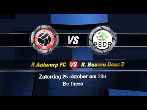 Volgende wedstrijd R.Antwerp FC - R. Boussu Dour Borrinage