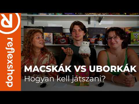 Macskák vs. uborkák | Hogyan kell játszani? - reflexshop