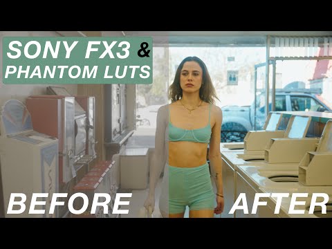 My Color Grading Workflow with the Sony FX3 & Phantom LUTs | Color Grading Tutorial