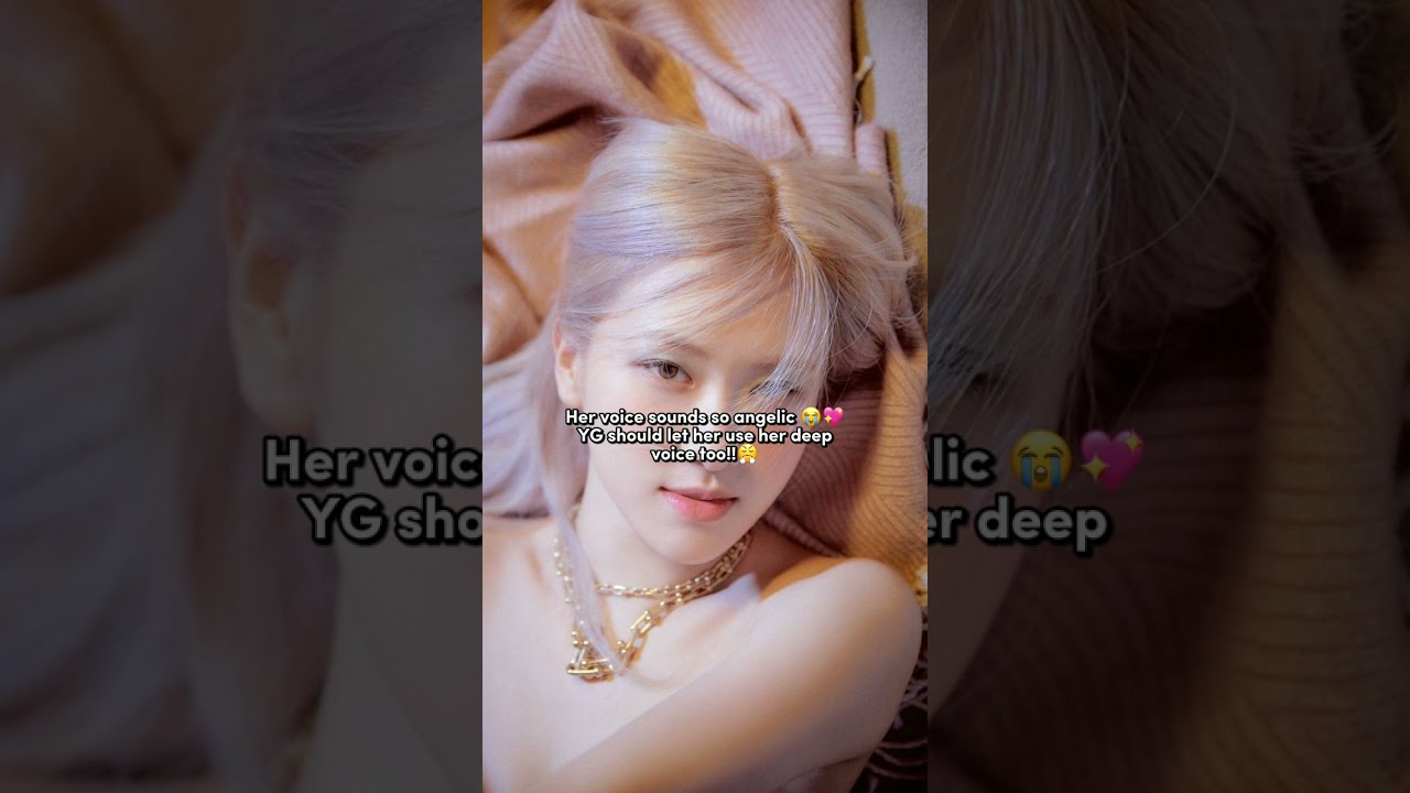 Have you ever heard Rosè's deep voice?✨ #shorts #kpop #fypシ #recommended #viral #trend