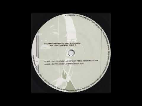 Alexander Kowalski feat. Raz Ohara - All I Got To Know (Instrumental Edit) (2002)
