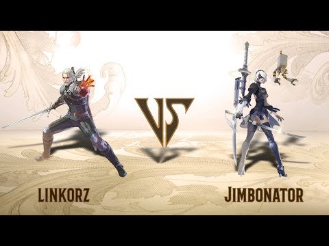 linkorz (Geralt) VS Jimbonator (2B) - Online Set (24.03.2019)