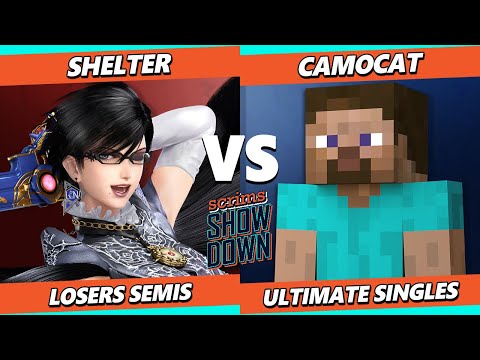 Scrims Showdown 84 Losers Semis - Shelter (Bayonetta) Vs. Camocat (Steve) Smash Ultimate - SSBU