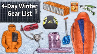 Everything I Pack to Survive 4 Days of Winter Camping
