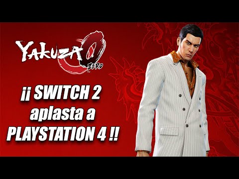 Video de comparación de Yakuza 0 podría darle a Switch 2 la ventaja sobre PS4