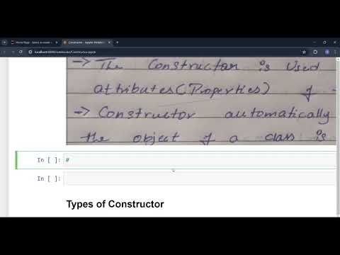 Constructor Method In Python Application Programming17cs664