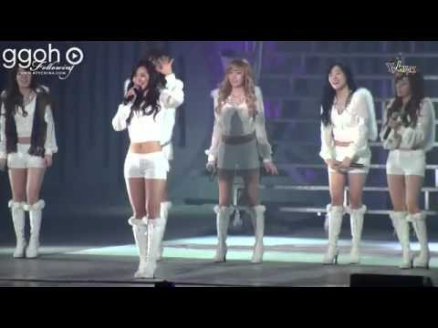 SNSD 1st Asia Tour Shanghai - Introduction in Chinese