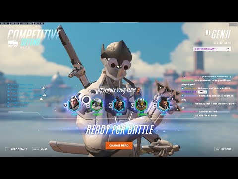 THIS GENJI IS REALLY FAST! NECROS OVERWATCH 2 SEASON 3 GAMEPLAY