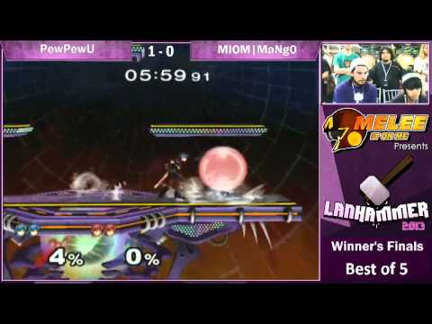 LanHammer 2013 Melee Top 8 WF - PewPewU (Marth) vs Mango (Red Marth)