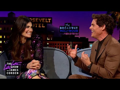 James Marsden Begged Idina Menzel to Sing With Him on Set