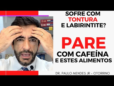 EVITE estes alimentos e CAFEÍNA para melhorar LABIRINTITE ou tontura